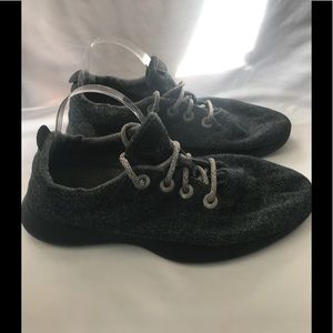 Allbird Men’s Charcoal Grey Wool Runner Shoes 12